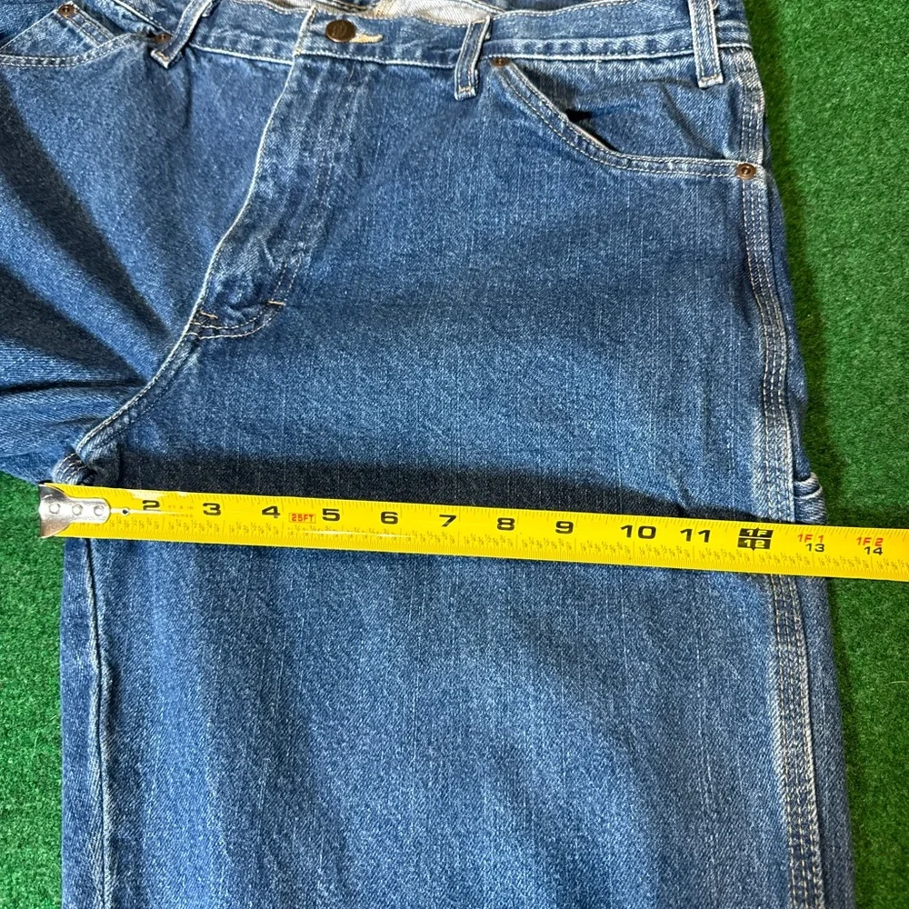 Y2k Dickies Carpenter Relaxed Fir Wide Leg Mens 36x32 Medium Wash Skater Jeans